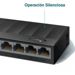 Switch de Escritorio Tp Link 8 Puertos LiteWave LS1008G - GRUPO CONTROL - LS1008G - SWITCH