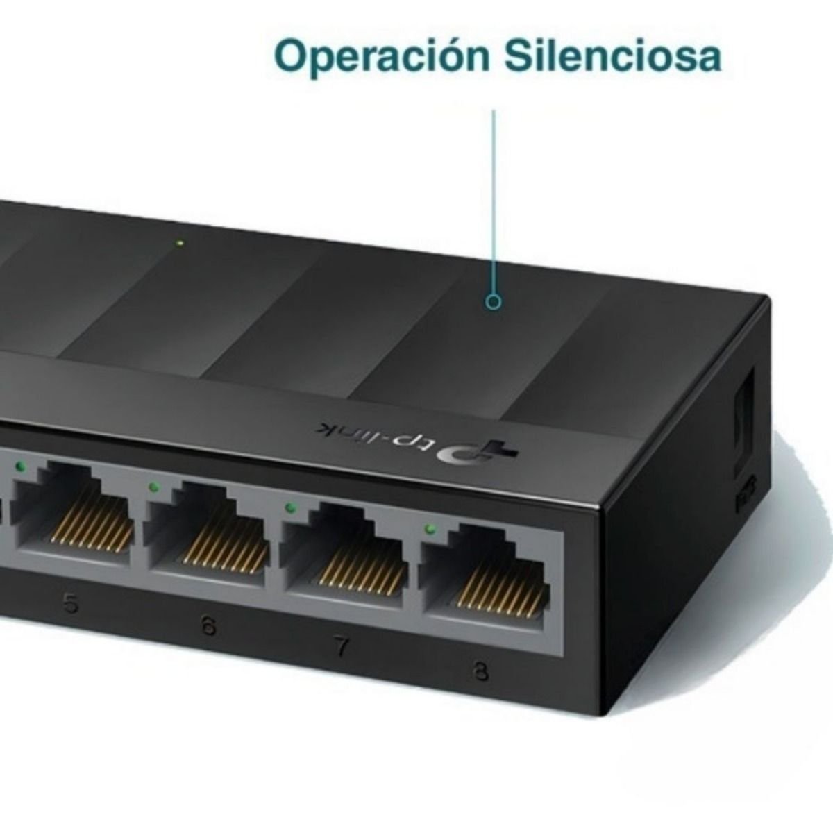Switch de Escritorio Tp Link 8 Puertos LiteWave LS1008G - GRUPO CONTROL - LS1008G - SWITCH