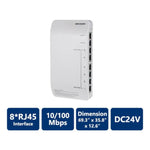 Switch de VideoPortero Hikvision DS - KAD606 6 Canales PoE - GRUPO CONTROL - DS-KAD606 - SWITCH