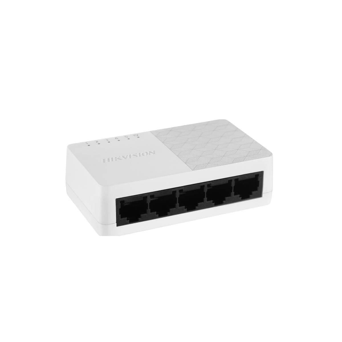Switch Hikvision DS-3E0505D-O 5 Puertos Gigabit No Admin - GRUPO CONTROL - DS-3E0505D-O - SWITCH