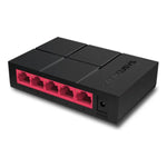 Switch Mercusys 5 Puertos RJ45 1/100/1000mps MS105G - GRUPO CONTROL - MS105G - SWITCH