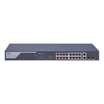 Switch PoE Hikvision DS - 3E1318P - EI/M 16 Puertos - GRUPO CONTROL - DS-3E1318P-EI/M - SWITCH