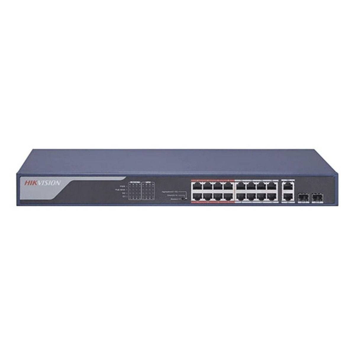 Switch PoE Hikvision DS - 3E1318P - EI/M 16 Puertos - GRUPO CONTROL - DS-3E1318P-EI/M - SWITCH