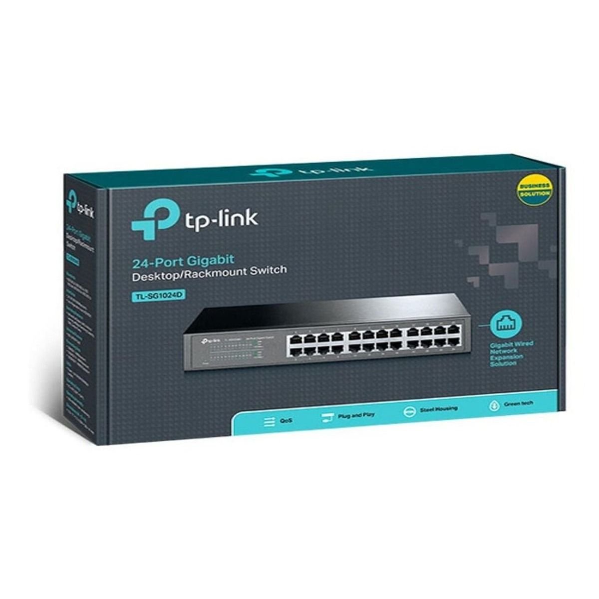 Switch Tp Link No Administrable de 24 Puertos Gigabit - GRUPO CONTROL - TL-SG1024D - SWITCH