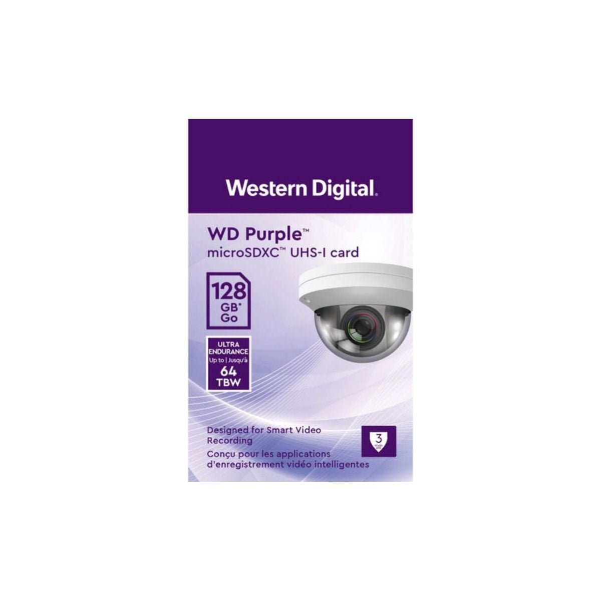 Tarjeta MicroSD WD Purple WDD128G1P0C 128 GB Videovigilancia - GRUPO CONTROL - WDD128G1P0C - MICRO SD