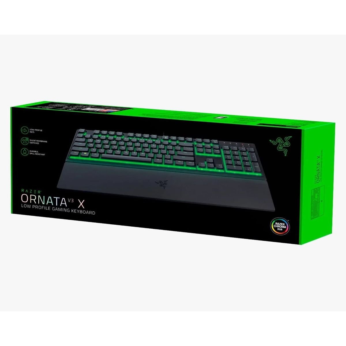 Teclado Gamer Razer Ornata V3 X RZ03 - 04470200 - R3U1 Negro - GRUPO CONTROL - RZ03-04470200-R3U1 - TECLADO