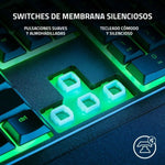 Teclado Gamer Razer Ornata V3 X RZ03 - 04470200 - R3U1 Negro - GRUPO CONTROL - RZ03-04470200-R3U1 - TECLADO