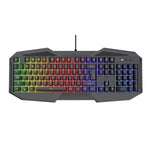 Teclado Gamer Trust Iluminación Rainbow Ergonómico - GRUPO CONTROL - 22279 - TECLADO