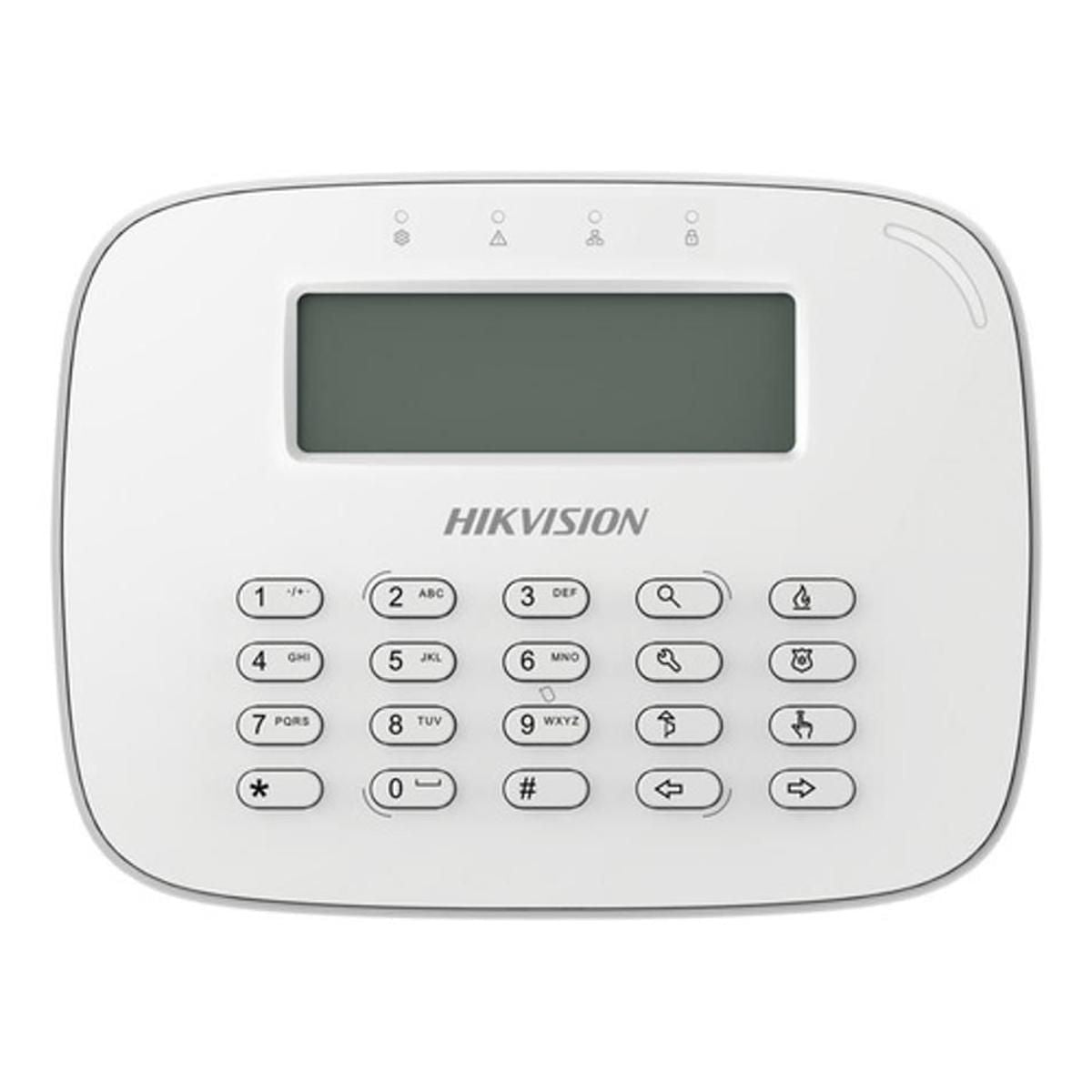 Teclado Hikvision Cableado con Pantalla LCD - GRUPO CONTROL - DS-PK-LRT - TECLADO DE SEGURIDAD