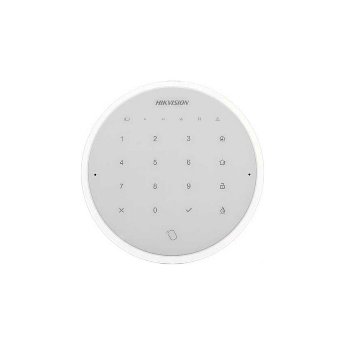 Teclado Inalámbrico Hikvision Ax Hub - GRUPO CONTROL - DS-PKA-WLM-433 - TECLADO DE SEGURIDAD