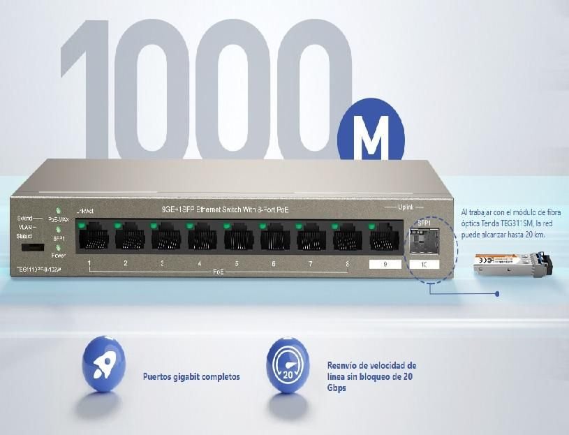 TEG1110PF-8-102W - GRUPO CONTROL - TEG1110PF-8-102W - SWITCH