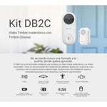 Timbre Inteligente Wifi Db2c - GRUPO CONTROL - CS-DB2C-A0-1E3WPBR - ALARMA