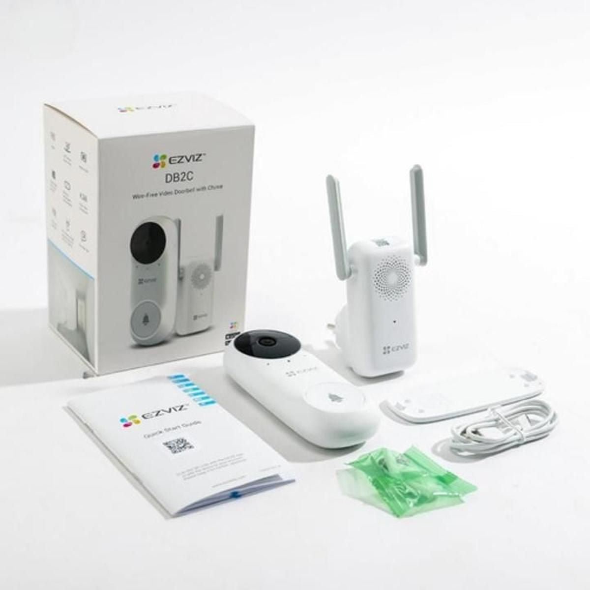 Timbre Inteligente Wifi Db2c - GRUPO CONTROL - CS-DB2C-A0-1E3WPBR - ALARMA