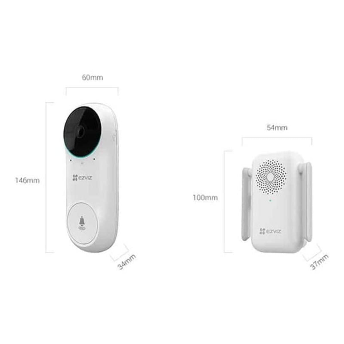 Timbre Inteligente Wifi Db2c - GRUPO CONTROL - CS-DB2C-A0-1E3WPBR - ALARMA
