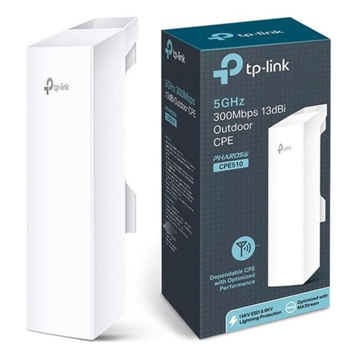 Tp-link Access Point Para Exteriores Cpe510 De 5ghz 300 Mbps - GRUPO CONTROL - CPE510 - ACCESS POINT