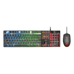 Trust GXT 838 Combo Gamer – Teclado y Mouse 23482 - GRUPO CONTROL - 23482 - GAMER