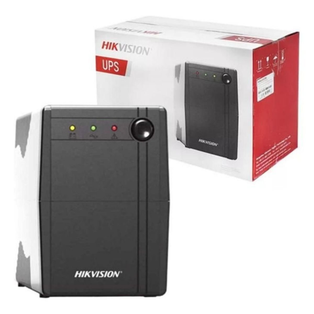 UPS Hikvision DS - UPS1000 - X 1000 VA 600 W Respaldo Energía - GRUPO CONTROL - DS-UPS1000-X - UPS
