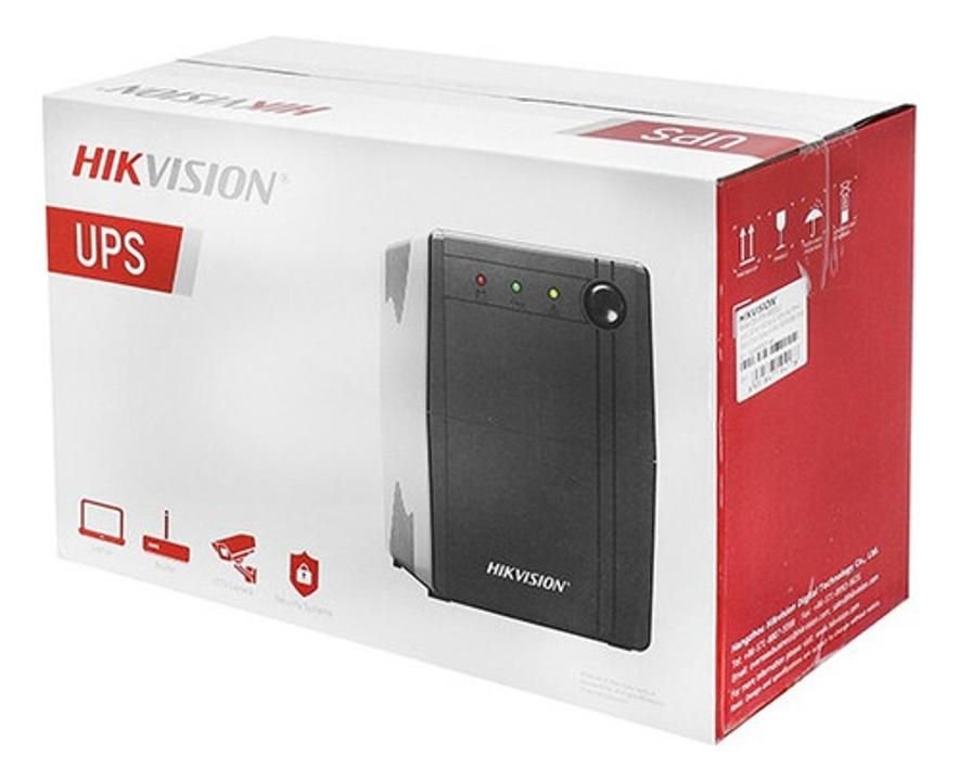 Ups Hikvision DS-UPS600-X 6 Tomas 600VA 360W 120VCA - GRUPO CONTROL - DS-UPS600-X - UPS