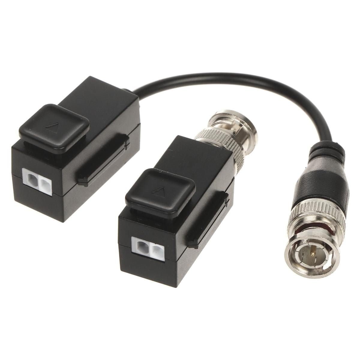 Video Balun Pasivo Hikvision DS - 1H18S/E - GRUPO CONTROL - DS-1H18S/E - CABLE DE VIDEO