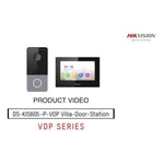 Videoportero Hikvision 2mp KIS605 - PC - GRUPO CONTROL - DS-KIS605-PC - VIDEOPORTERO