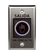 ZKTECO BOTON LIBERADOR NO TOUCH - GRUPO CONTROL - TLEB102 - BOTON DE SALIDA