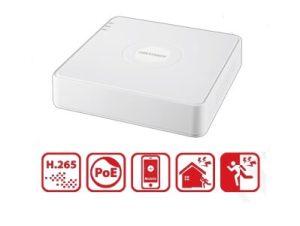 Nvr Hikvision IP 8 Canales Poe 7108NI-Q1/8P