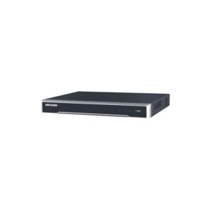HIKVISION NVR 12 Megapixel (4K) 16 canales IP  AcuSense Reconocimiento Facial 2 Bahías de Disco Duro HDMI en 4K Sin Puertos PoE+ Alarmas I/O