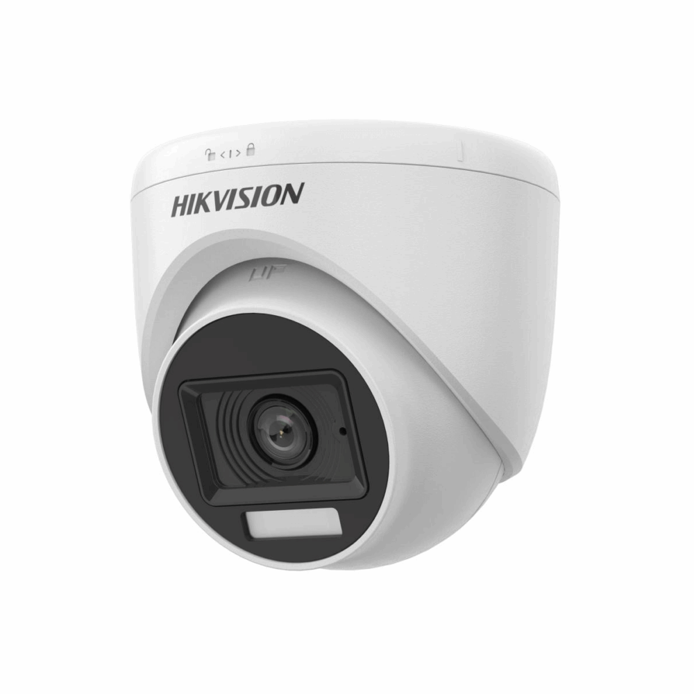 Cámara De Seguridad Domo Colorvusmart 5mp/3k+audio Hikvision Color Blanco