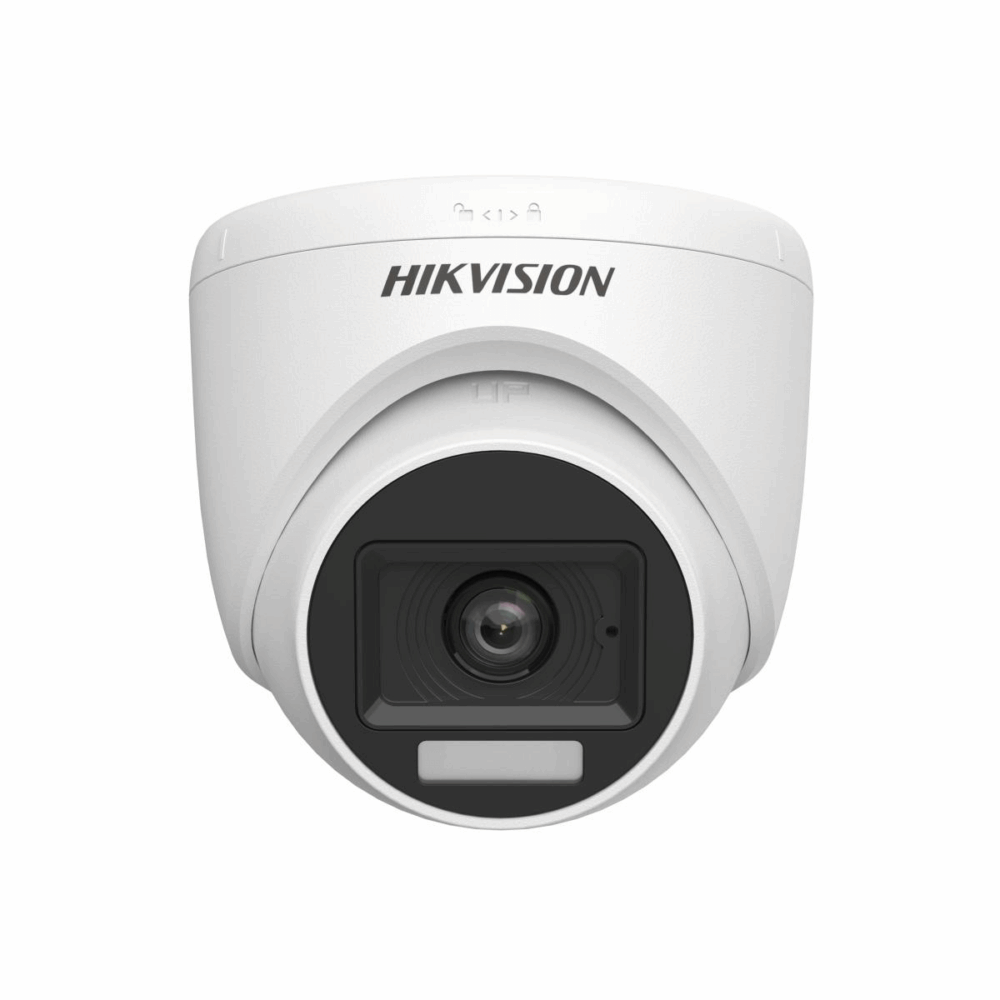 Cámara De Seguridad Domo Colorvusmart 5mp/3k+audio Hikvision Color Blanco