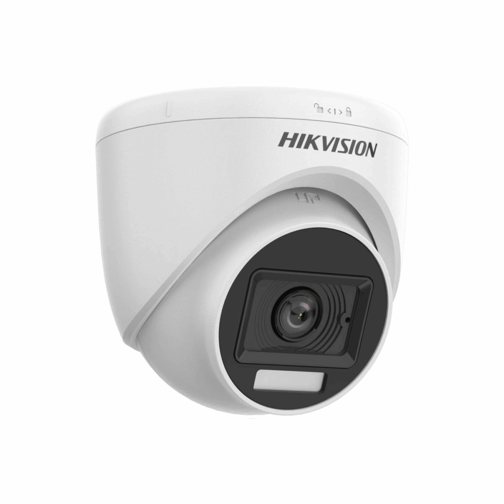 Cámara De Seguridad Domo Colorvusmart 5mp/3k+audio Hikvision Color Blanco