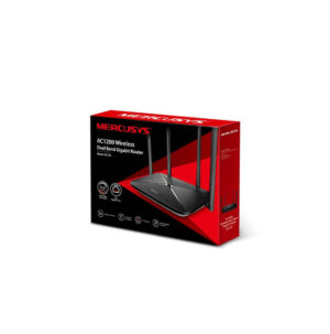 Router Inalámbrico Gigabit De Doble Banda Ac1200 Mercusys Ac12g