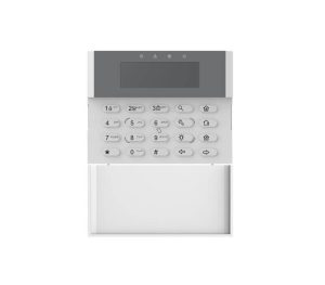 Teclado numérico Hikvision DS-PK1-LRT-HWB con pantalla y lector de etiqueta