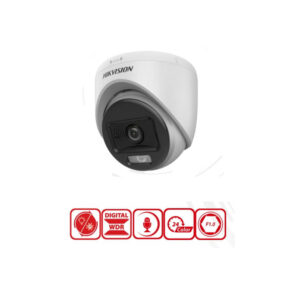 Cámara Turbo Domo Colorvu 2mp (1080p), Micrófono, Hikvision Color Blanco