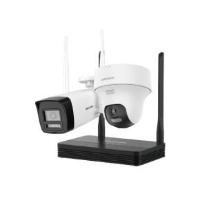 Kit Seguridad Hikvision Nvs+Turret+Domo4mp Wifi J142I/NKS424