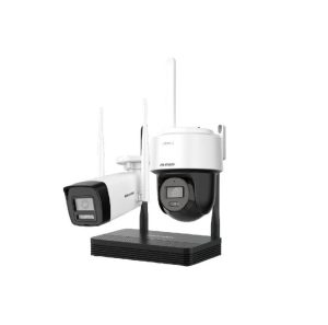 Kit de Hikvision Nvs+ Turret + Domo Pt 4mp Wifi J142I/NKS424