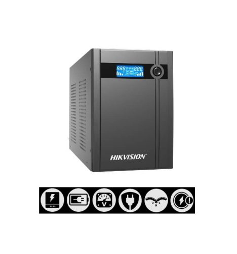 Ups Hikvision 6 Tomas 3000VA 1800W 120VCA