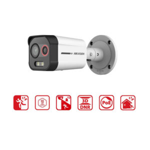 HiK IP BALA TERMICA DUAL LUZ CALIDAD 30MTS VCA PoE IP67