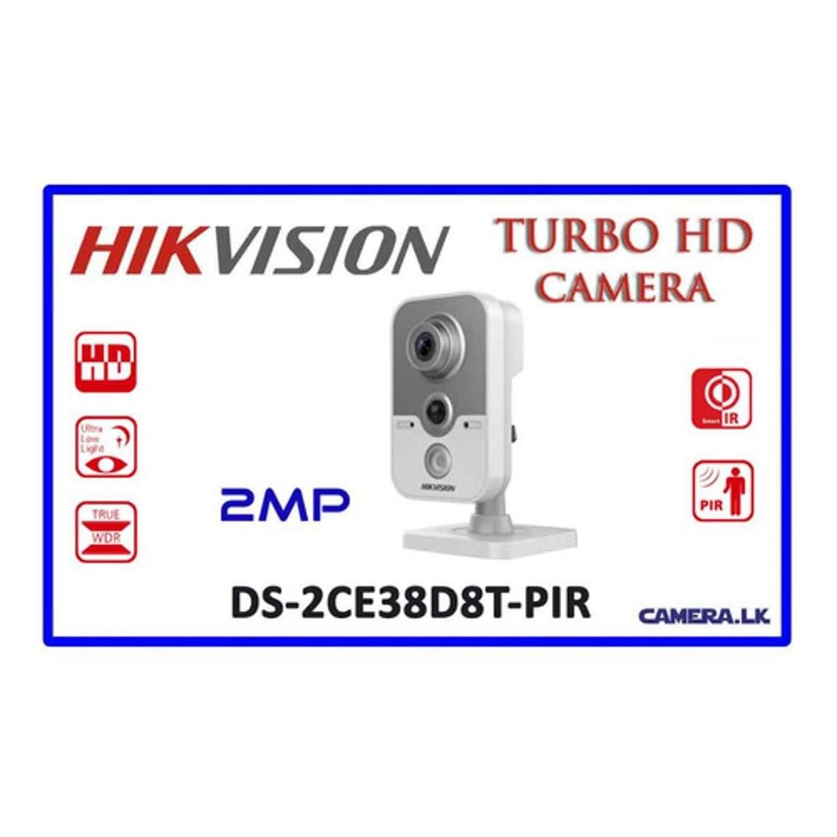 Cámara Hikvisión DS-2CE38D8T-PIR 2Mp Visión Nocturna