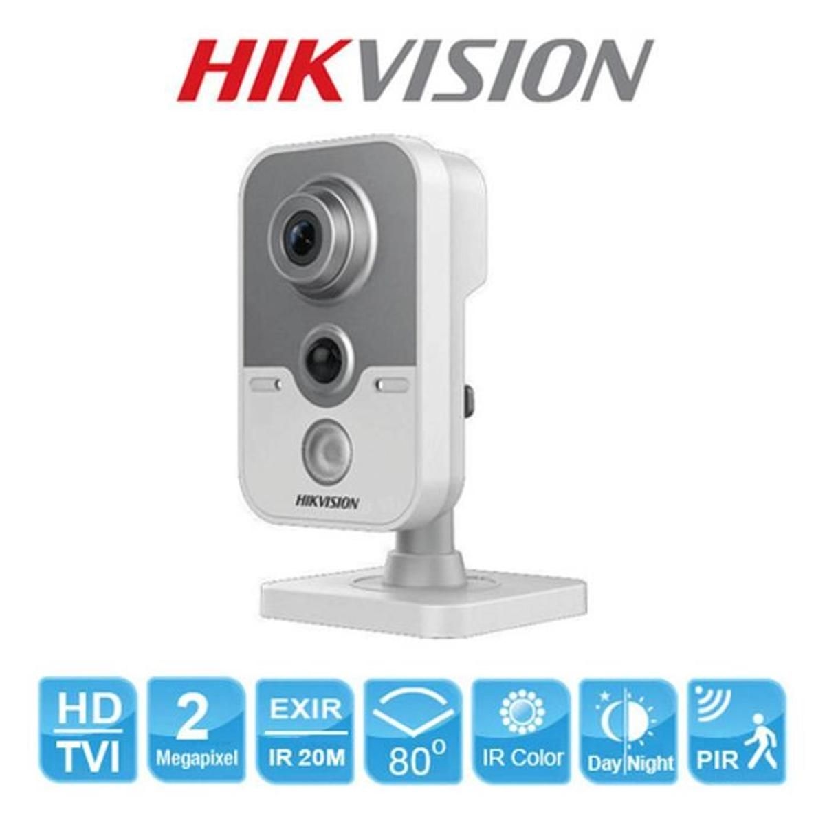 Cámara Hikvisión DS-2CE38D8T-PIR 2Mp Visión Nocturna