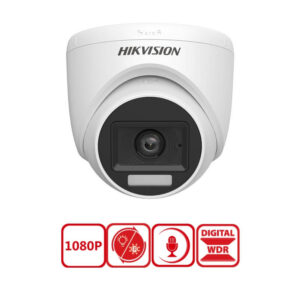 HiK SMART LIGTH TORRETA F2.8mm IR/LUZ BLANCA (20Mts) PLASTICO.2MP
