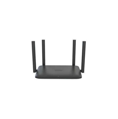 Router Inalámbrico / Wifi 6 / Hasta 1500 Mbps / Doble Banda AC (2.4 GHz y 5 GHz) / 4 Puertos 1000 Mbps / 4 Antenas Omnidireccional / Interior / Beamforming Optimizado