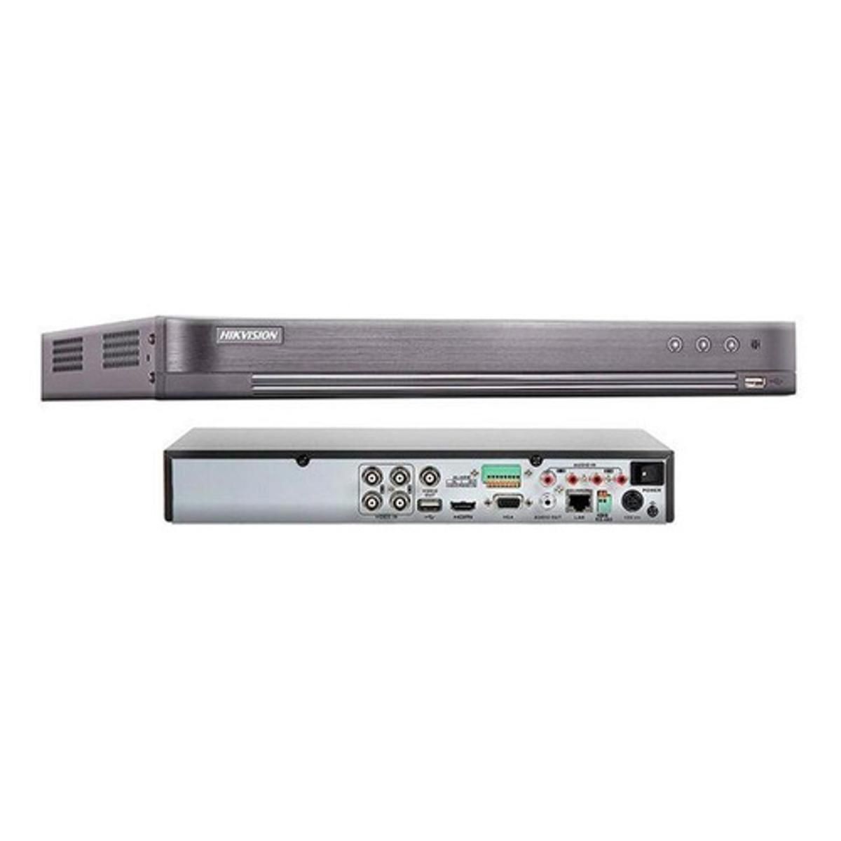 DVR Hikvision DS-7204HQHI-K1/P 4CH 2MP comprensión H265 Pro