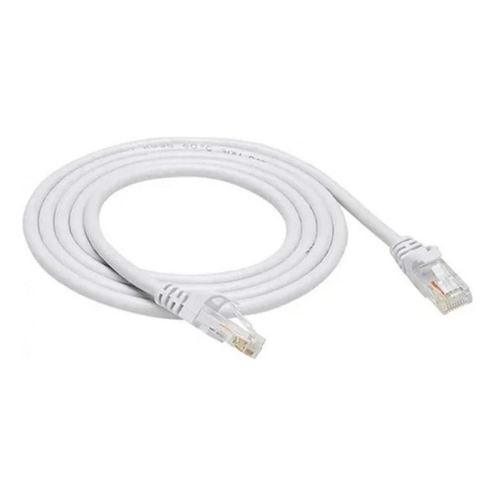 PATCH CORD CABLE UTP CAT6 10MTS BLANCO