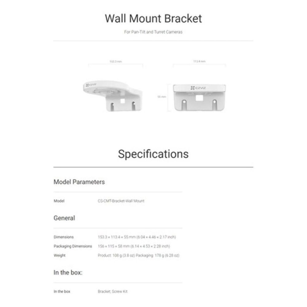 CS-CMT-BRACKET-WALL MOUNT