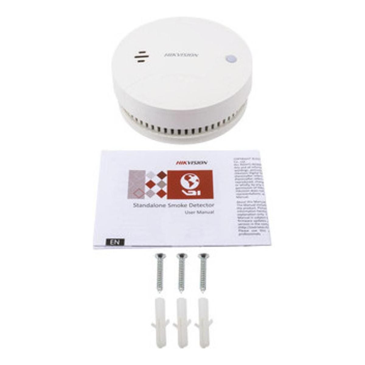 Detector de Humo Inalámbrico Hikvision DS-PD1-SMK-W