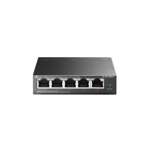SWITCH DE ESCRITORIO DE 5 PUERTOS A 10/100 MBPS CON POE EN 4 PUERTOS TP LINK