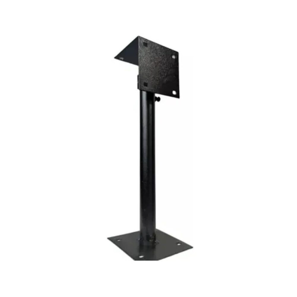 SOPORTE NEGRO METALICO PARA CAMARAS ECUALIZABLE HASTA 2 MTS