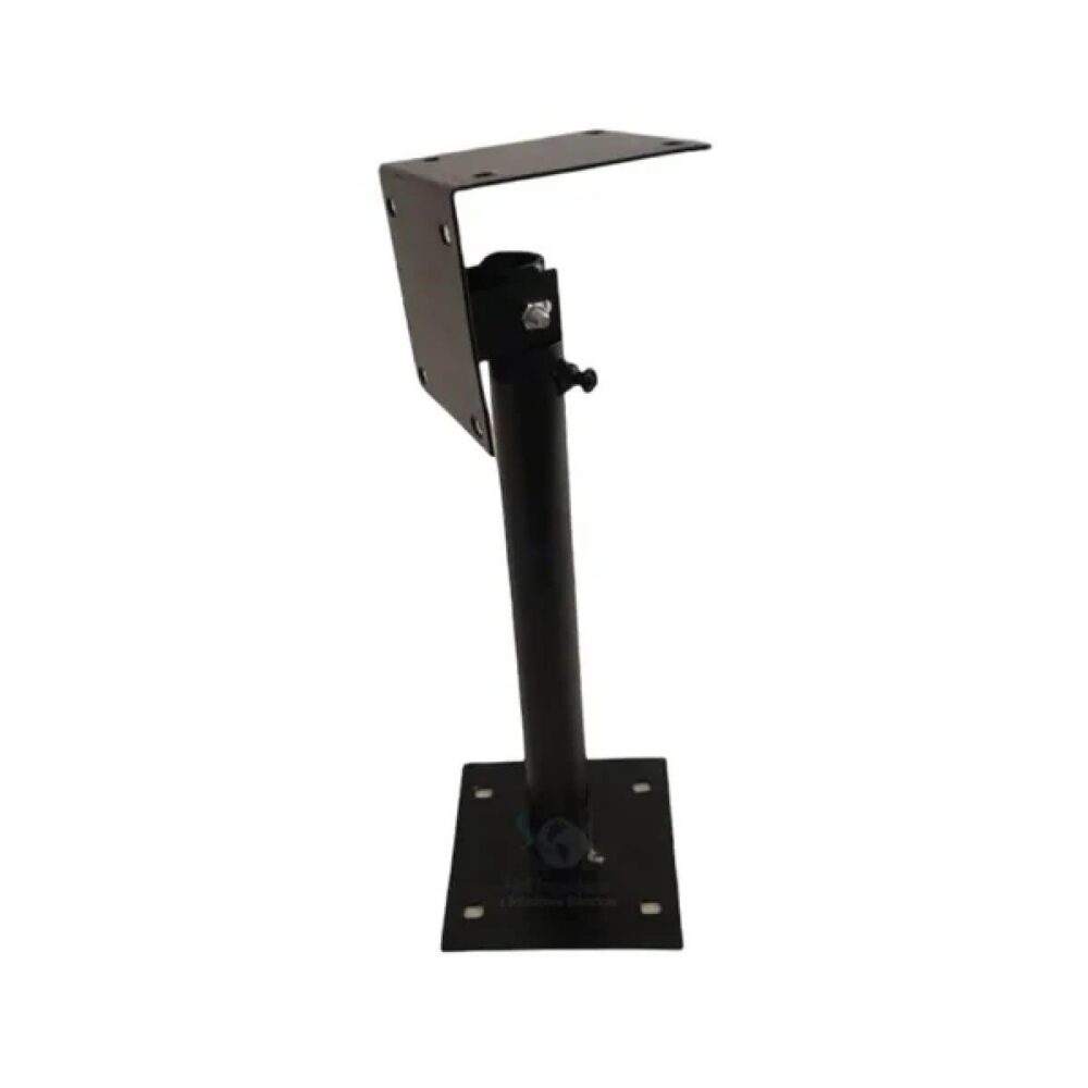 SOPORTE NEGRO METALICO PARA CAMARAS ECUALIZABLE HASTA 2 MTS