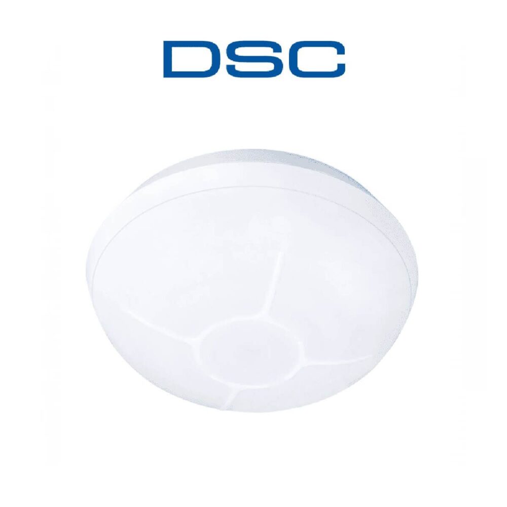Detector PIR inalámbrico de largo alcance de 360° para montaje en techo PowerG