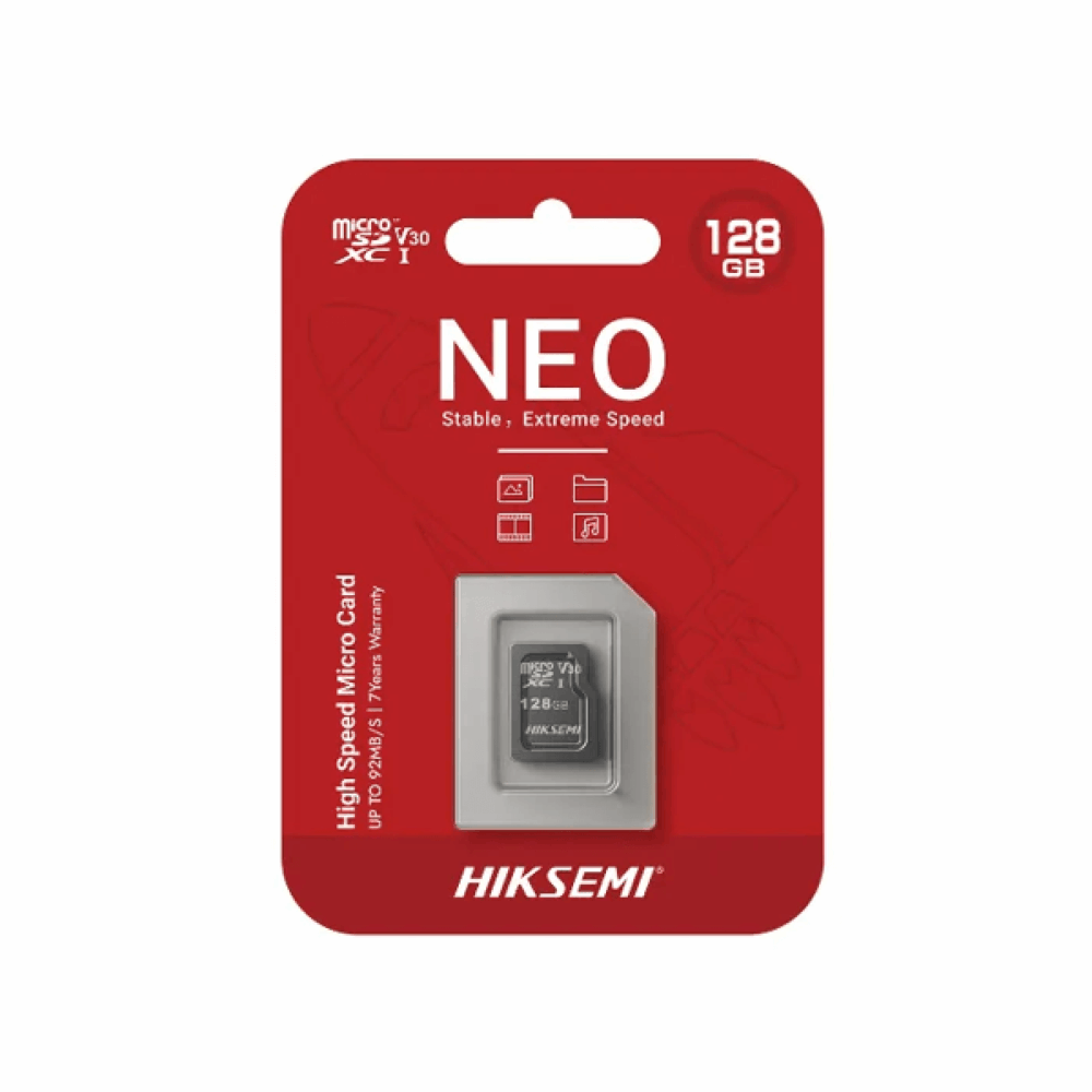 TARJETA SD HIKVISION 128GB HS-TF-P1-128G